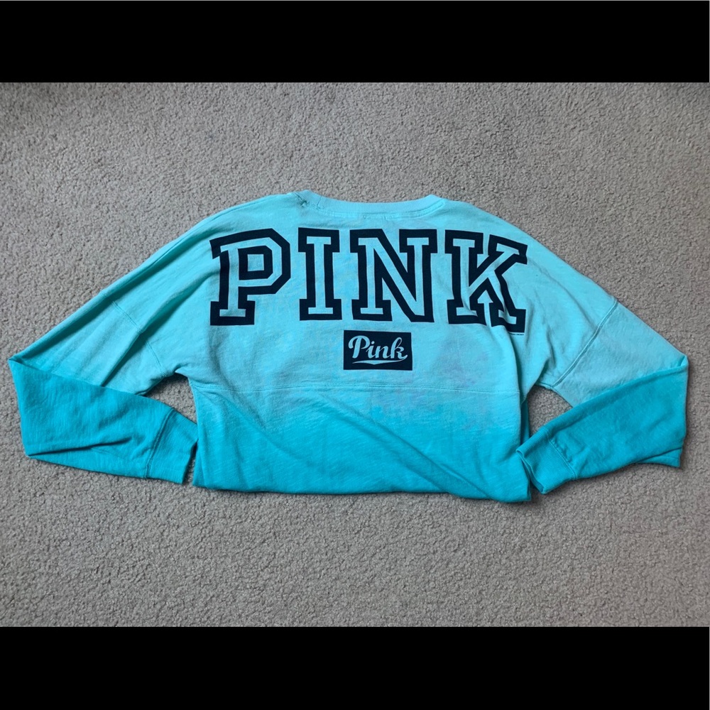 Victoria Secret PINK Ombré Spirit Jersey SMALL